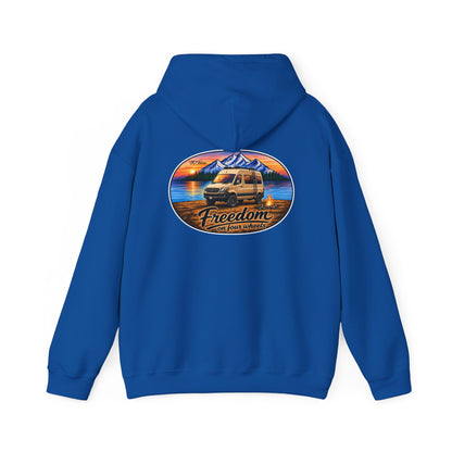 Mercedes Sprinter Merchandise Freedom on Four Wheels Unisex Heavy Blend™ Hooded Sweatshirt