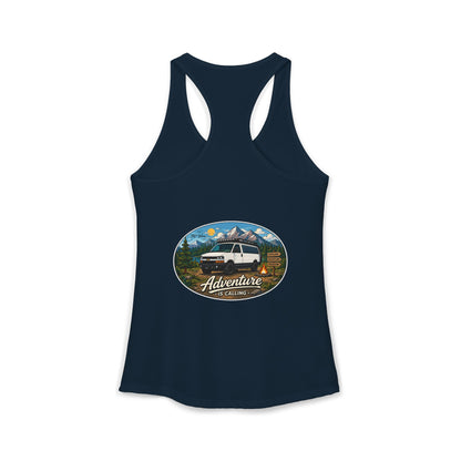 Chevy Express Merchandise Adventure is Calling Women's Ideal Racerback Tank