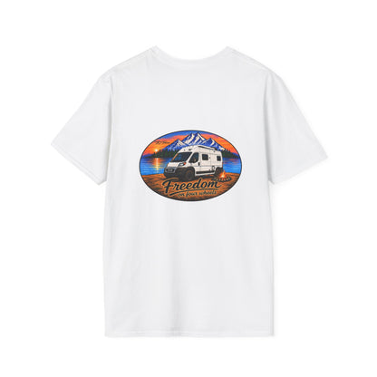 Ram ProMaster Merchandise Freedom on Four Wheels Unisex Softstyle T-Shirt