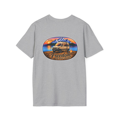 Mercedes Sprinter Freedom on Four Wheels Unisex Softstyle T-Shirt