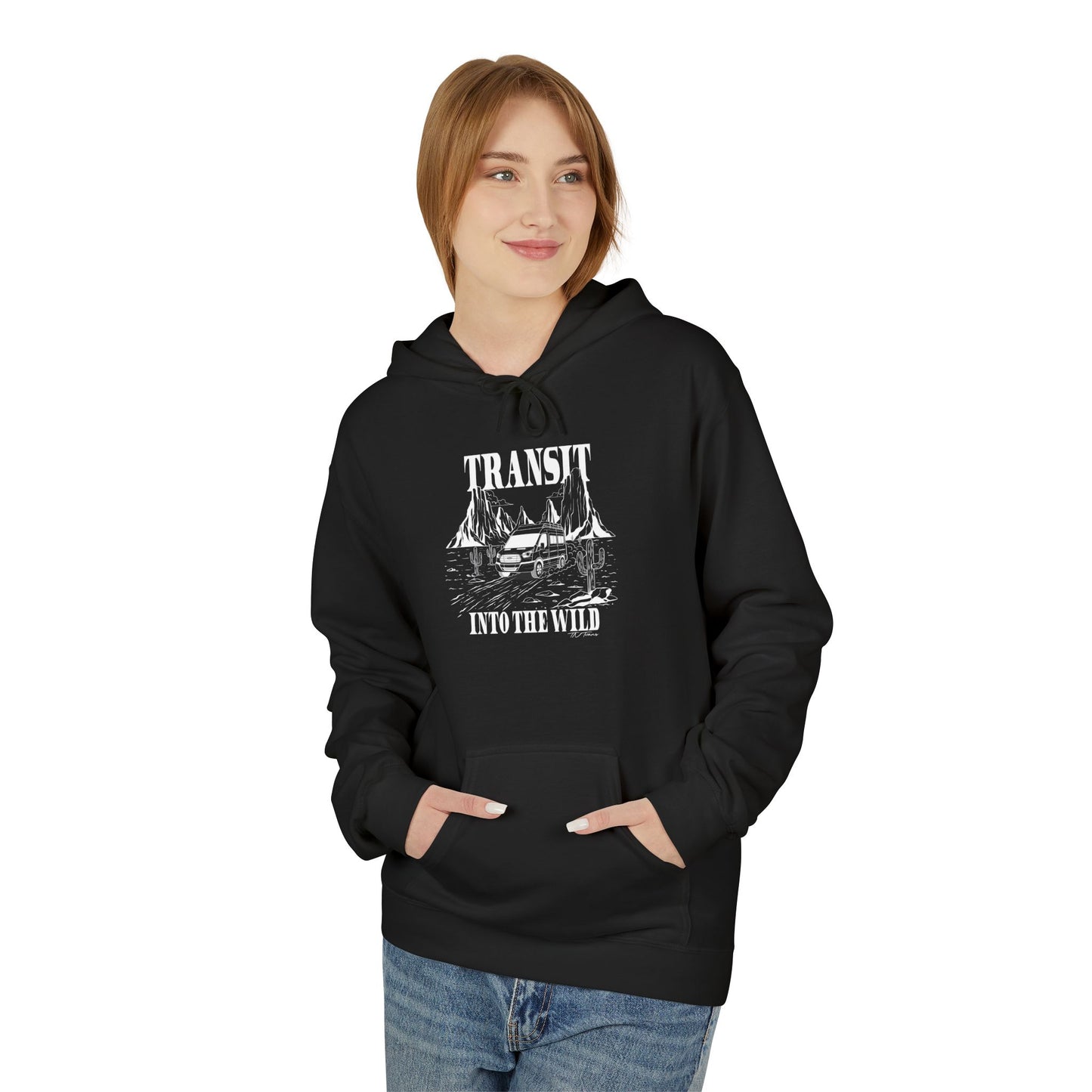 Ford Transit Merchandise Unisex Midweight Softstyle Fleece Hoodie
