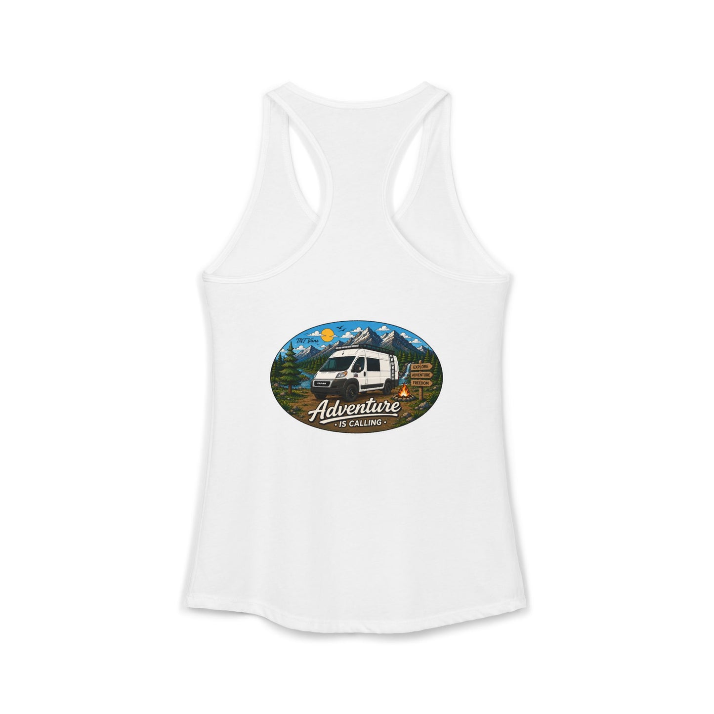 Ram ProMaster Merchandise Adventure is Calling Women's Ideal Racerback Tank