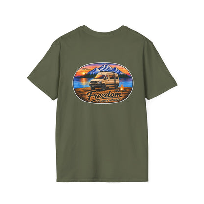 Mercedes Sprinter Freedom on Four Wheels Unisex Softstyle T-Shirt