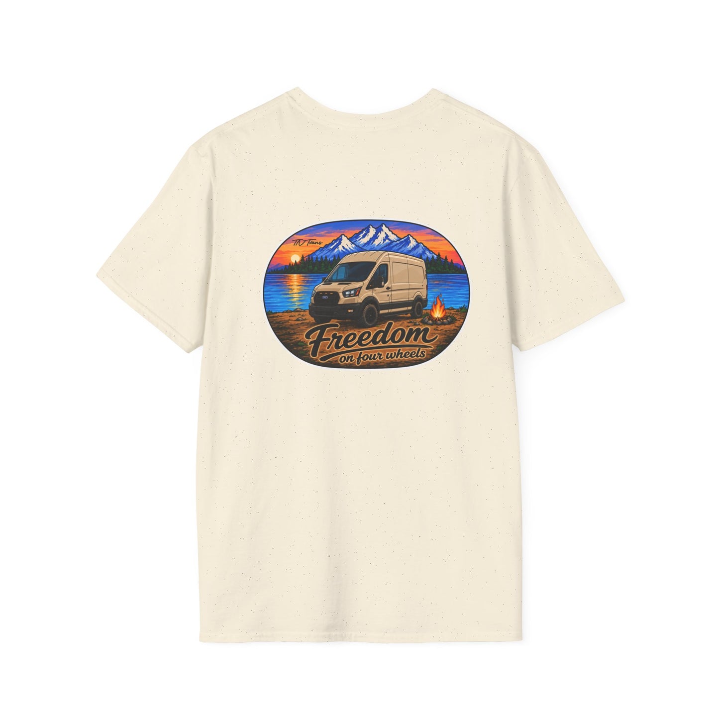 Ford Transit T-Shirt Freedom on Four Wheels