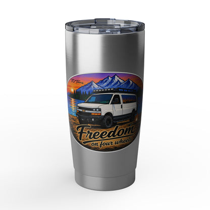 Chevy Express Merchandise Freedom on Four Wheels Vagabond 20oz Tumbler