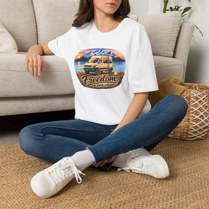 Mercedes Sprinter Van T-Shirt Freedom on Four Wheels