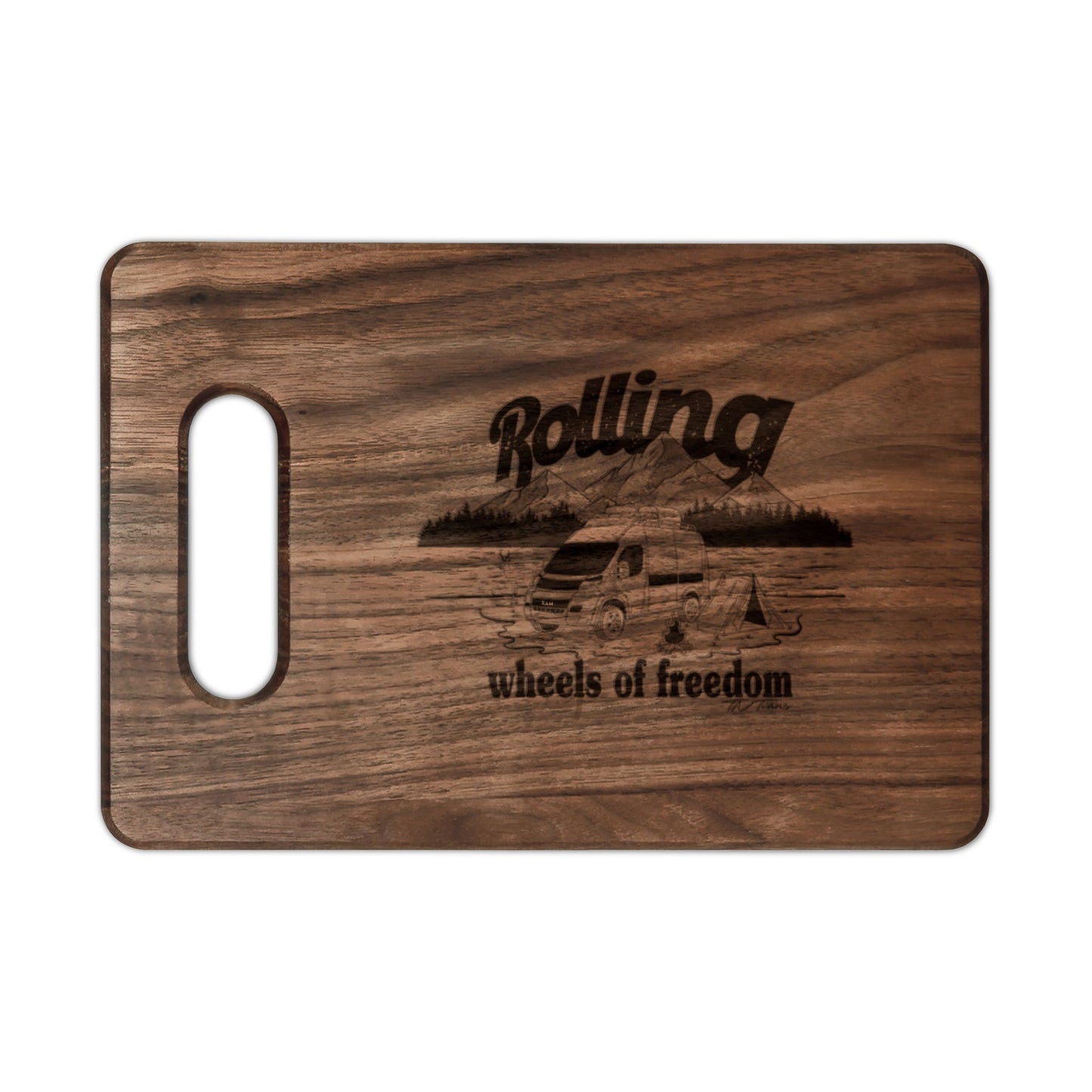 Wooden Cutting Board (Engraving)