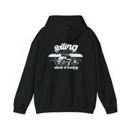 Ram ProMaster Wheels of Freedom Unisex Heavy Blend™ Hooded Sweatshirt