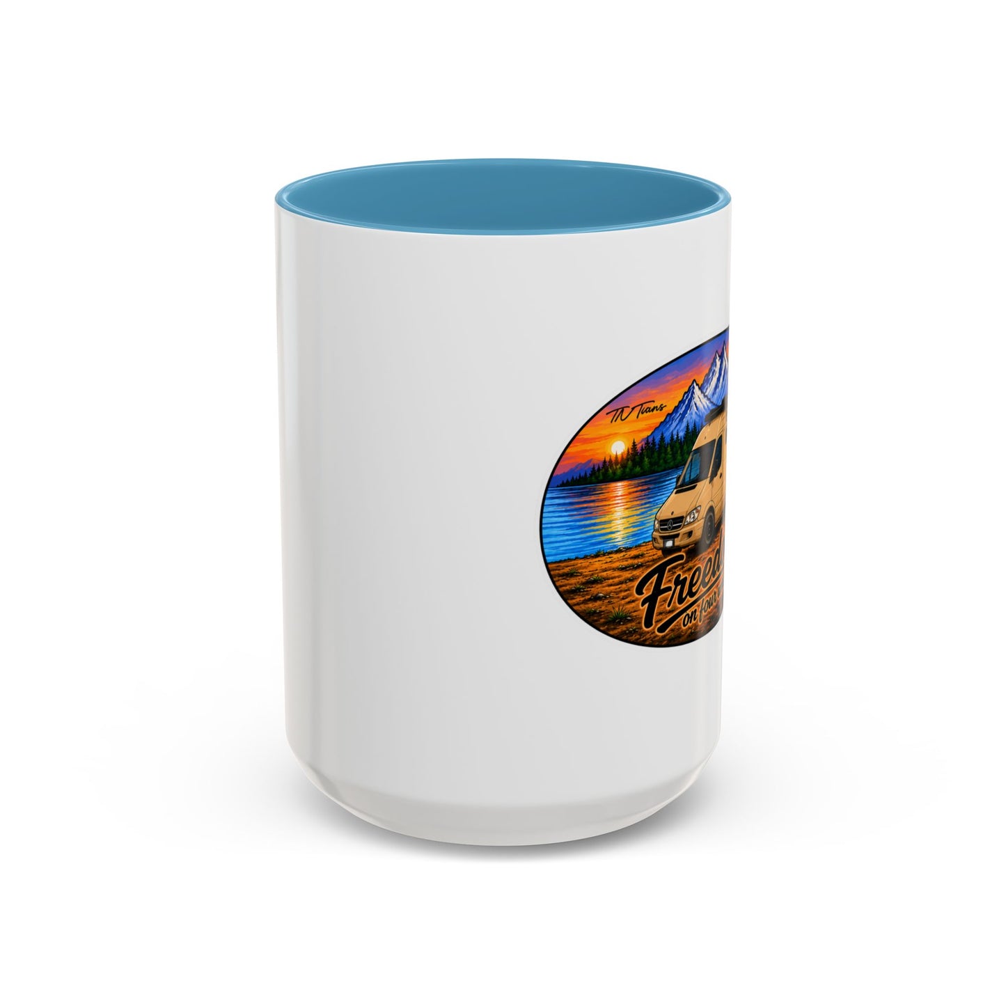 Sprinter T1N Freedom on Four Wheels Accent Coffee Mug (11, 15oz)