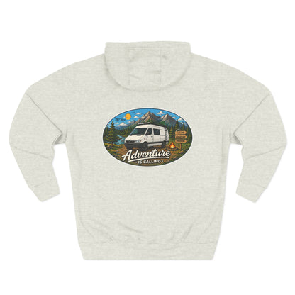 Sprinter T1N Merchandise Adventure is Calling Three-Panel Fleece Hoodie