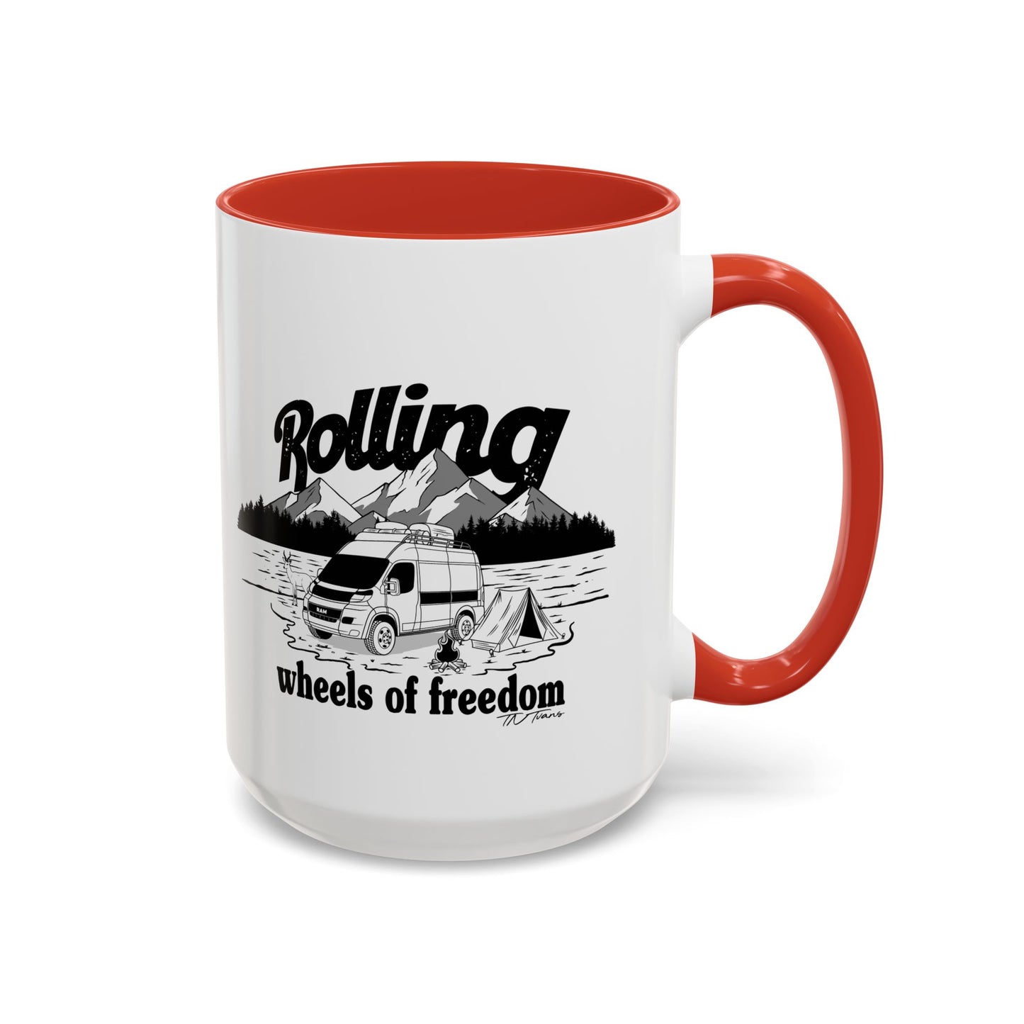 Ram ProMaster Wheels of Freedom Coffee Mug (11, 15oz)