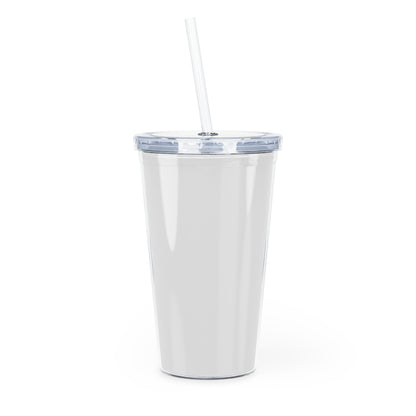 Mercedes Sprinter Freedom on Four Wheels Plastic Tumbler with Straw