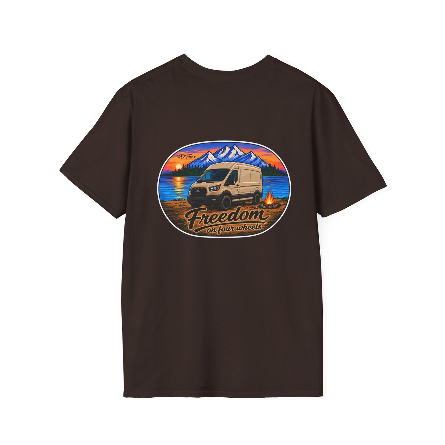 Ford Transit T-Shirt Freedom on Four Wheels