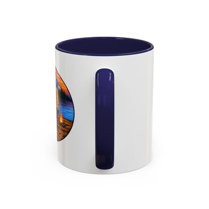Nissan NV Freedom on Four Wheels Accent Coffee Mug (11, 15oz)