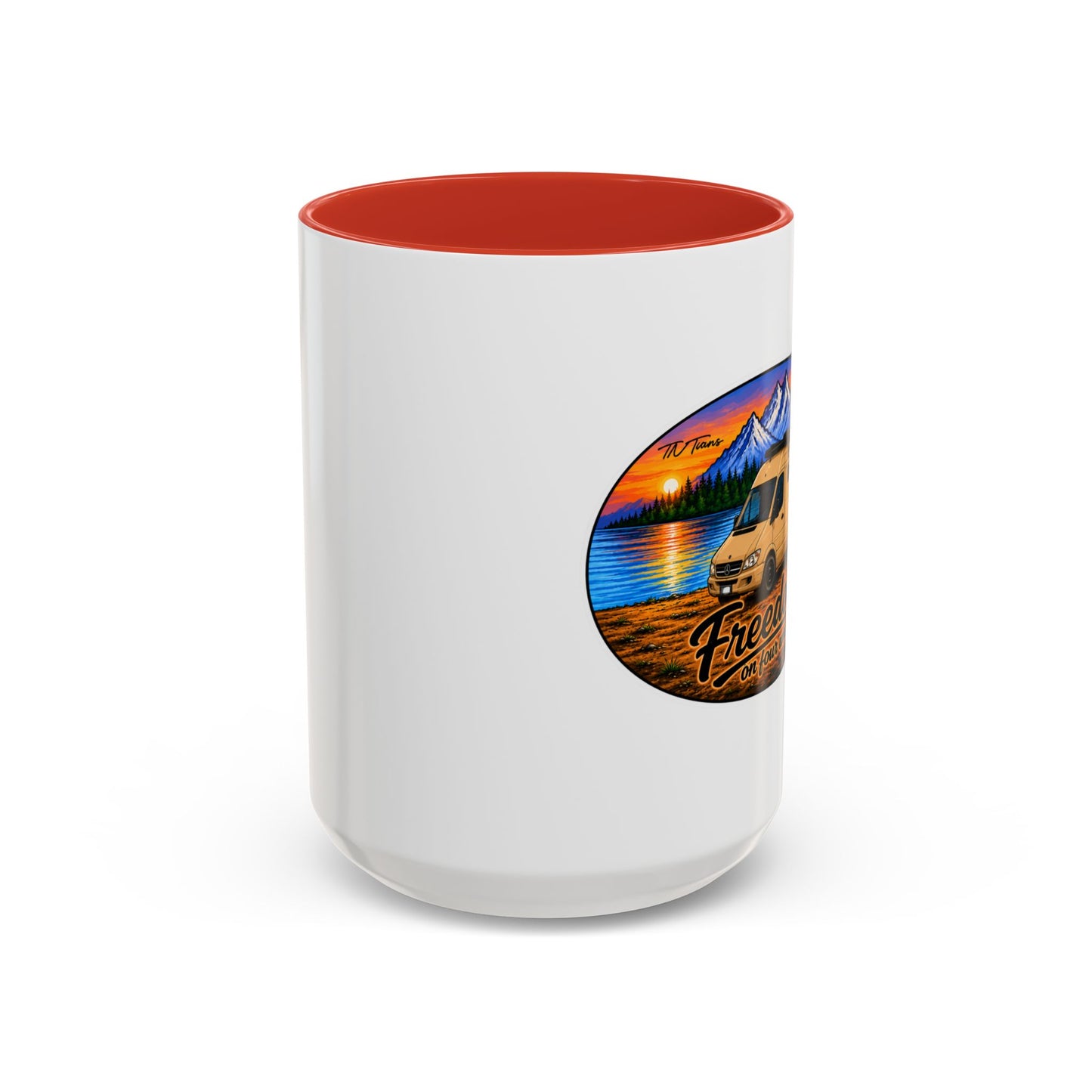 Sprinter T1N Freedom on Four Wheels Accent Coffee Mug (11, 15oz)