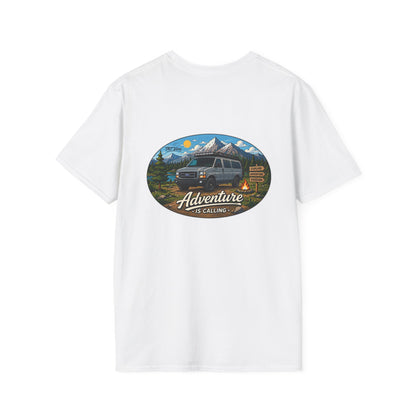 Ford Econoline Merchandise Adventure is Calling Unisex Softstyle T-Shirt