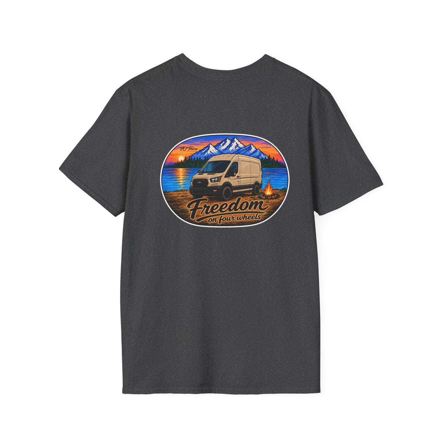 Ford Transit T-Shirt Freedom on Four Wheels