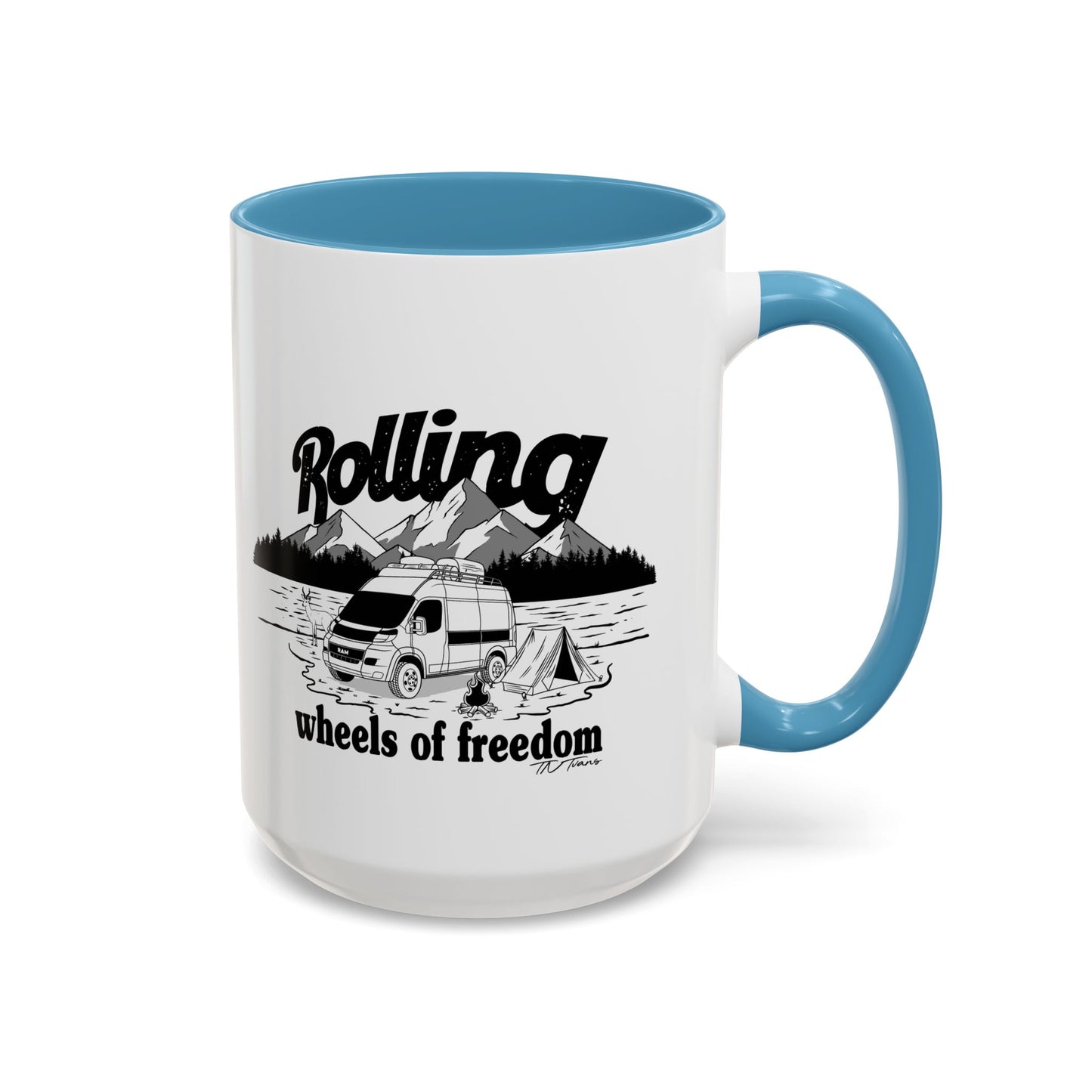 Ram ProMaster Wheels of Freedom Coffee Mug (11, 15oz)