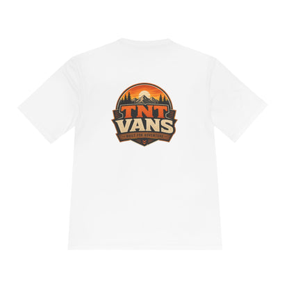 TNTvans Merchandise Built for Adventure Unisex Moisture Wicking Tee