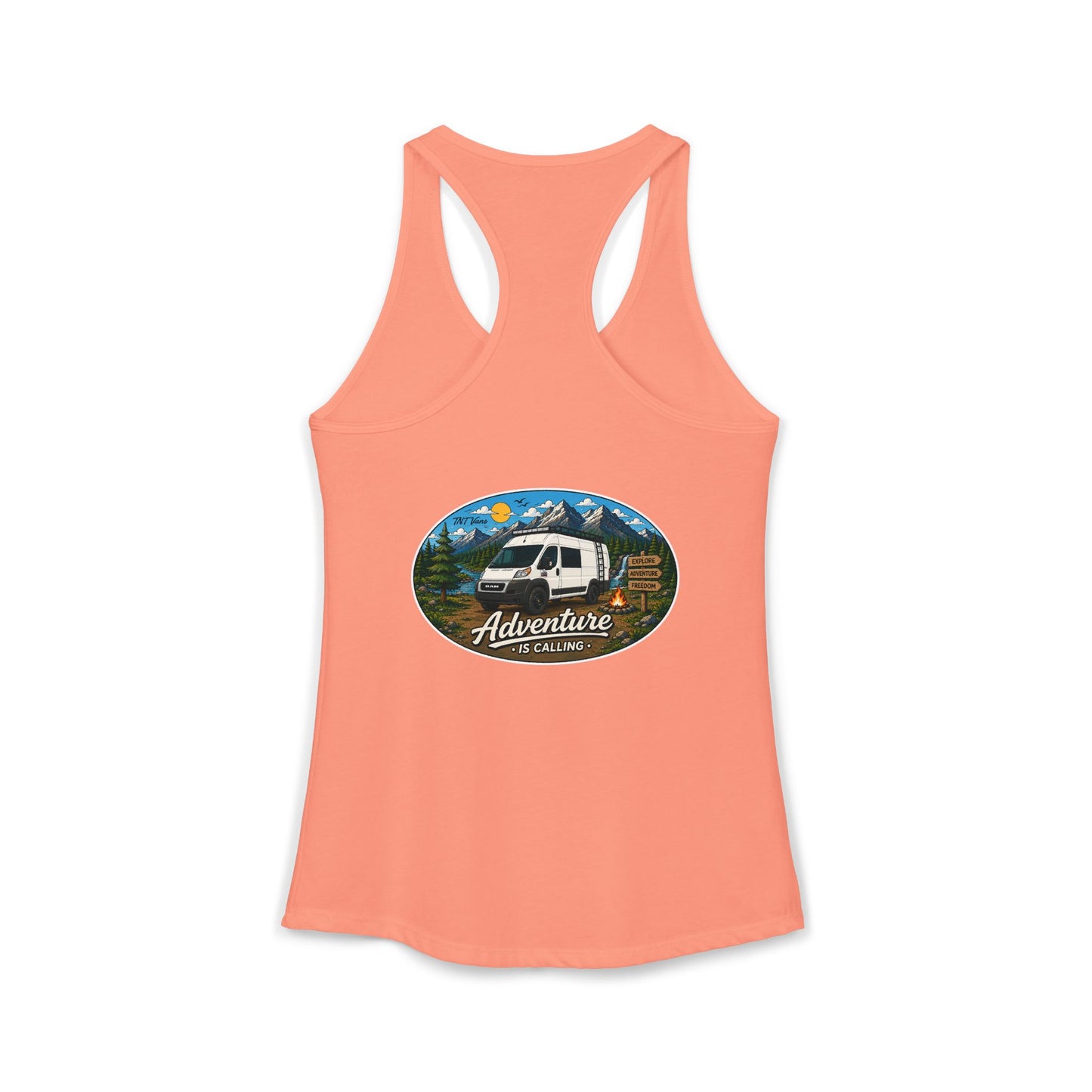 Ram ProMaster Merchandise Adventure is Calling Women's Ideal Racerback Tank