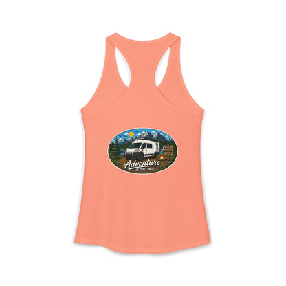 Ram ProMaster Merchandise Adventure is Calling Women's Ideal Racerback Tank