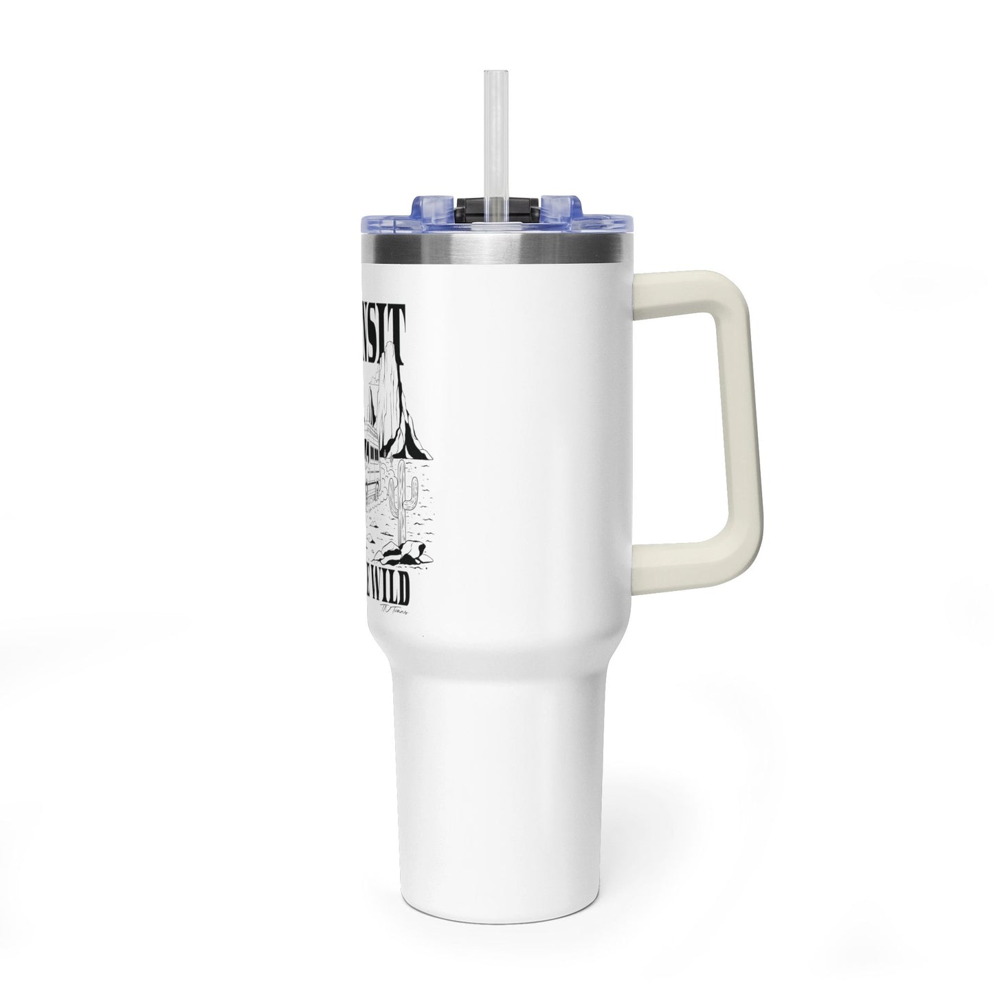 Ford Transit Merchandise Into The Wild Vacuum Thermal Tumbler, 40oz