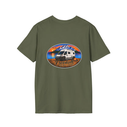 Ram ProMaster Merchandise Freedom on Four Wheels Unisex Softstyle T-Shirt