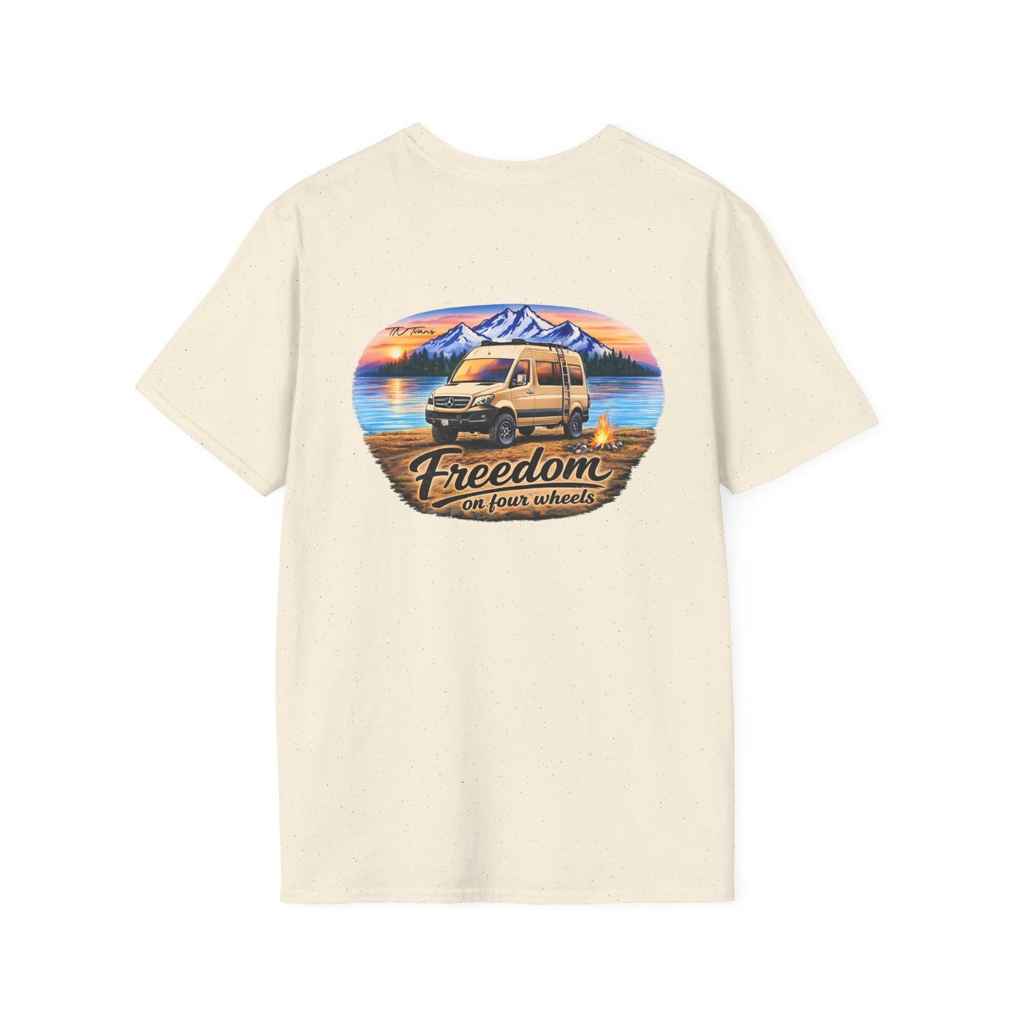 Mercedes Sprinter Van T-Shirt Freedom on Four Wheels