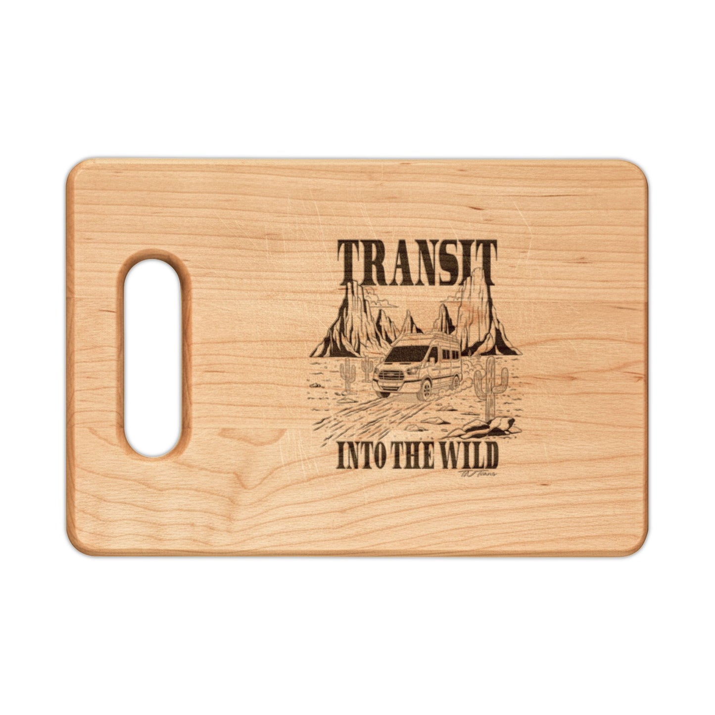 Wooden Cutting Board (Engraving)