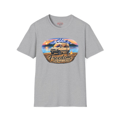 Mercedes Sprinter Van T-Shirt Freedom on Four Wheels