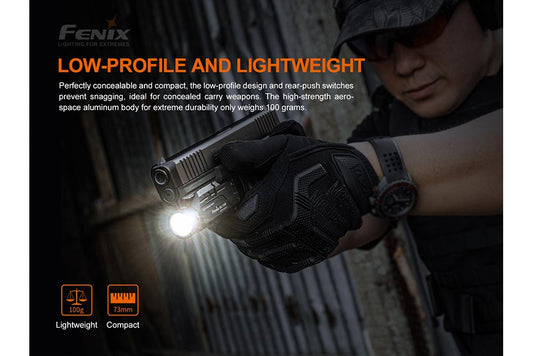 Fenix GL19R Rechargeable Tactical Light - 1200 Lumens