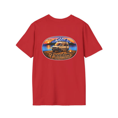 Mercedes Sprinter Freedom on Four Wheels Unisex Softstyle T-Shirt