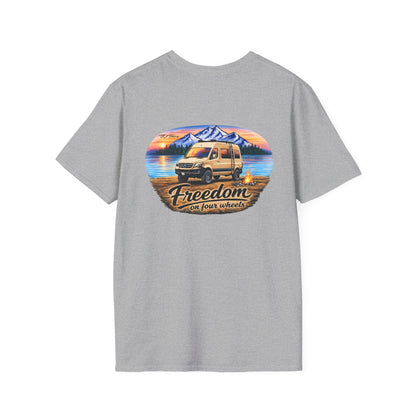 Mercedes Sprinter Van T-Shirt Freedom on Four Wheels