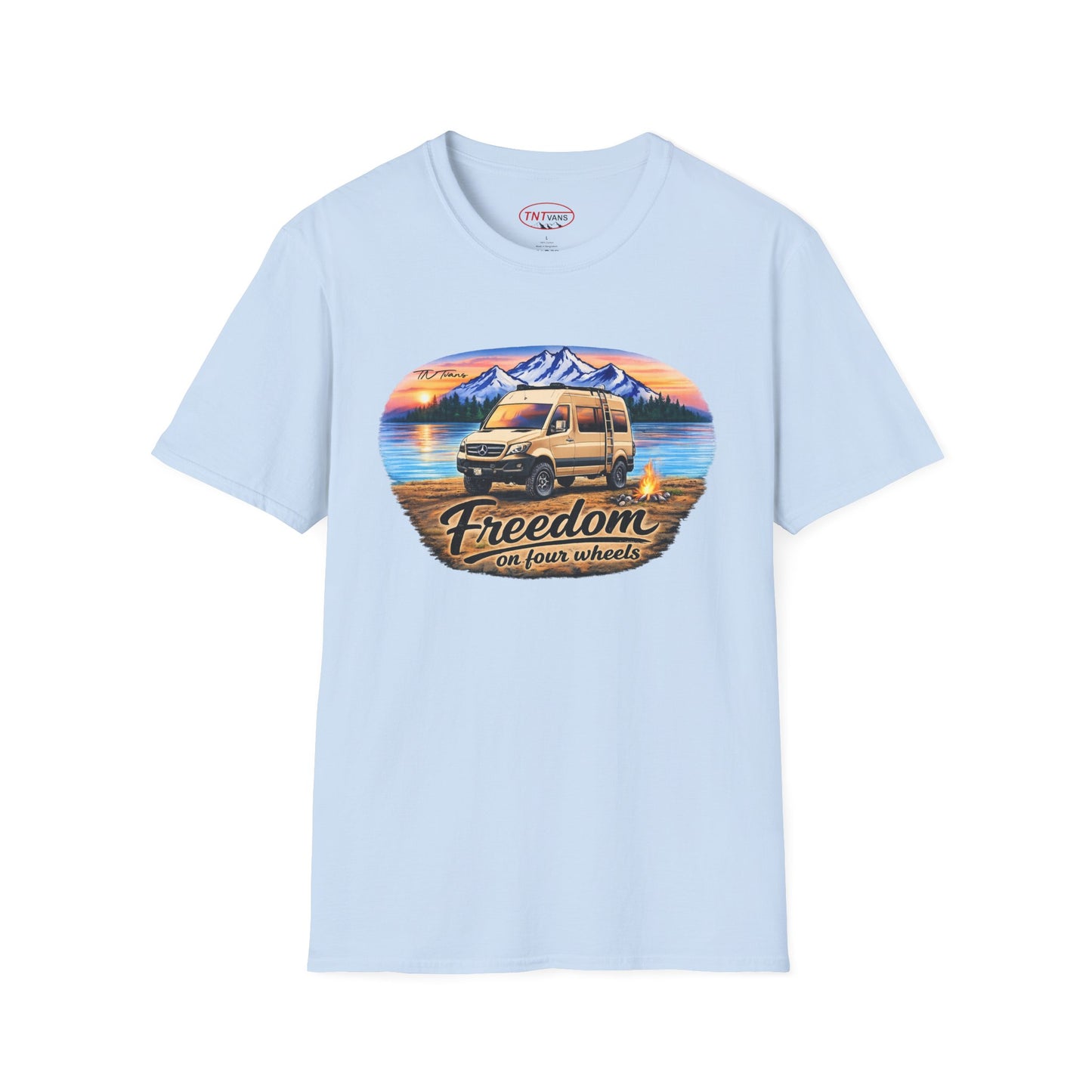 Mercedes Sprinter Van T-Shirt Freedom on Four Wheels
