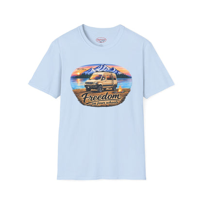 Mercedes Sprinter Van T-Shirt Freedom on Four Wheels