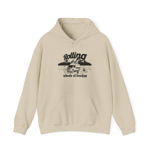 Ram ProMaster Wheels of Freedom Unisex Heavy Blend™ Hooded Sweatshirt