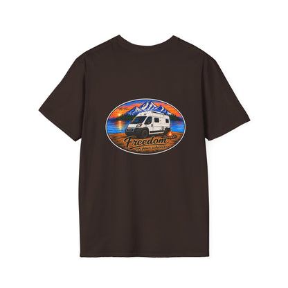 Ram ProMaster Merchandise Freedom on Four Wheels Unisex Softstyle T-Shirt