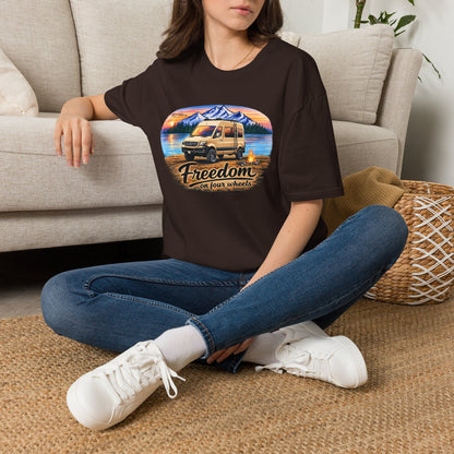 Mercedes Sprinter Van T-Shirt Freedom on Four Wheels