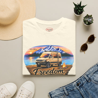 Mercedes Sprinter Van T-Shirt Freedom on Four Wheels
