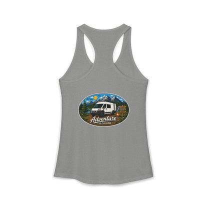 Ram ProMaster Merchandise Adventure is Calling Women's Ideal Racerback Tank