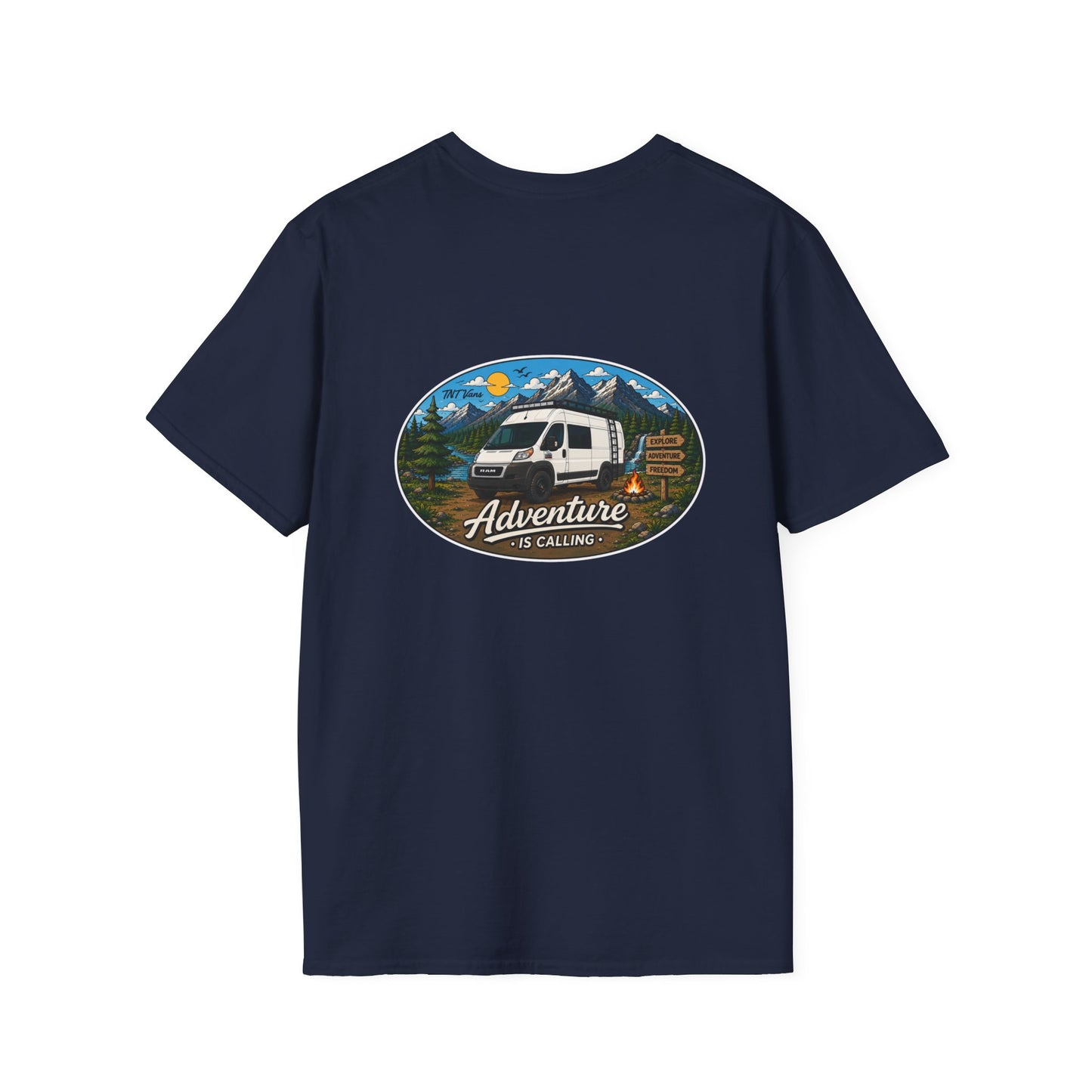 Ram ProMaster Merchandise Adventure is Calling Unisex Softstyle T-Shirt