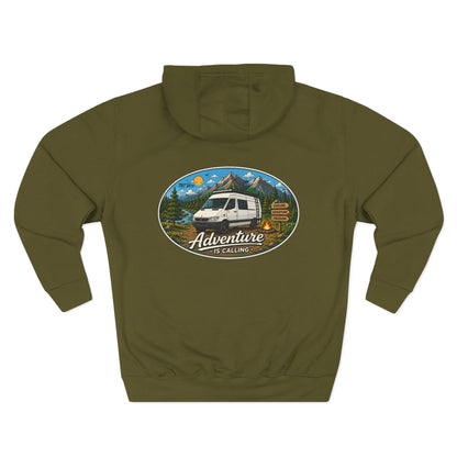 Sprinter T1N Merchandise Adventure is Calling Three-Panel Fleece Hoodie