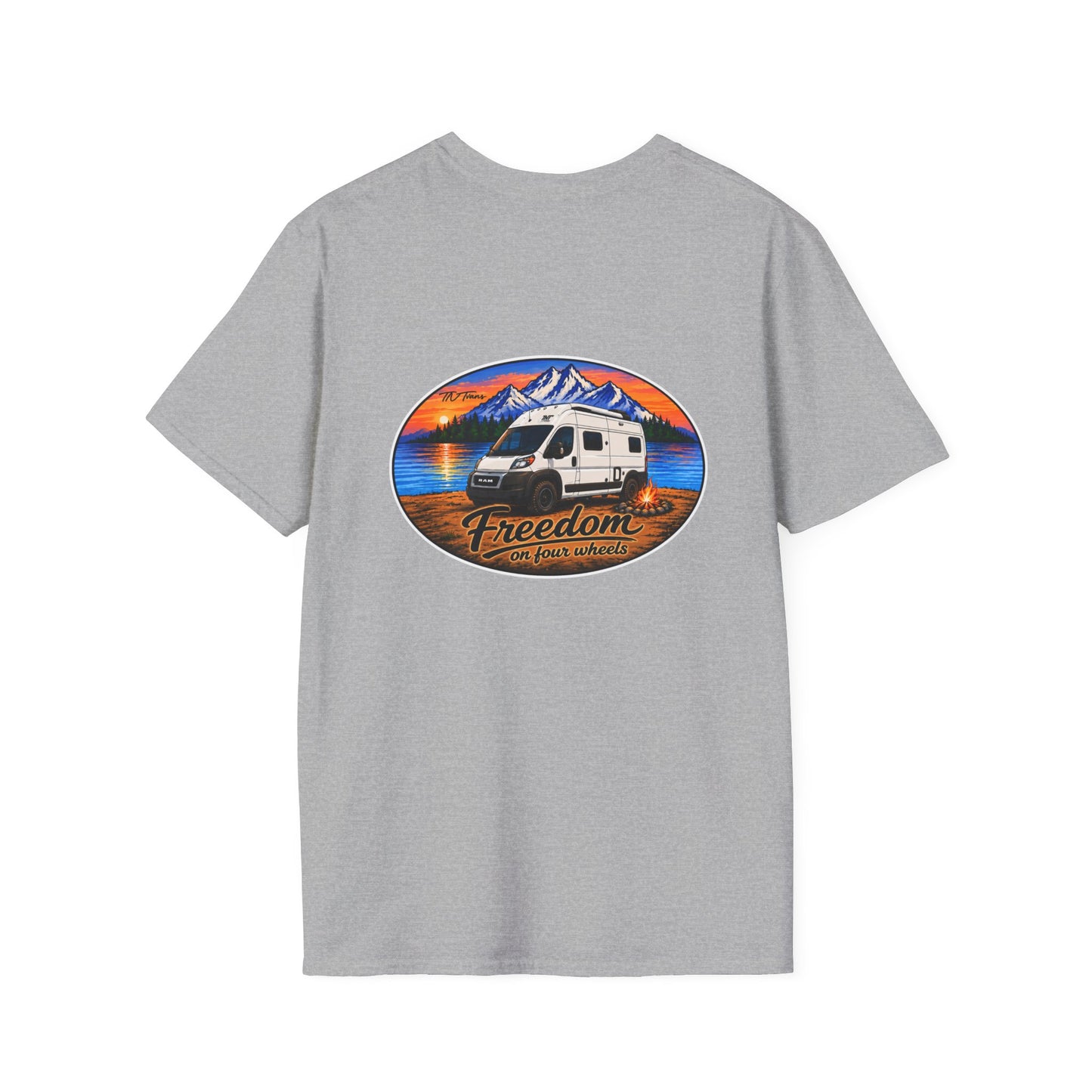 Ram ProMaster T-Shirt Freedom on Four Wheels