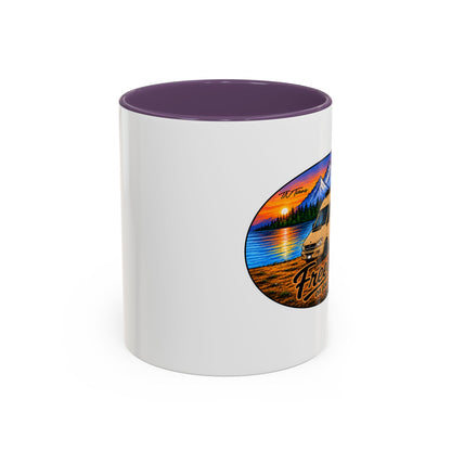 Sprinter T1N Freedom on Four Wheels Accent Coffee Mug (11, 15oz)
