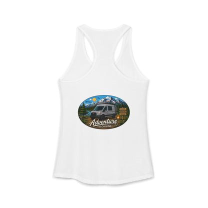 Ford Transit Merchandise Adventure is Calling Women's Ideal Racerback Tank