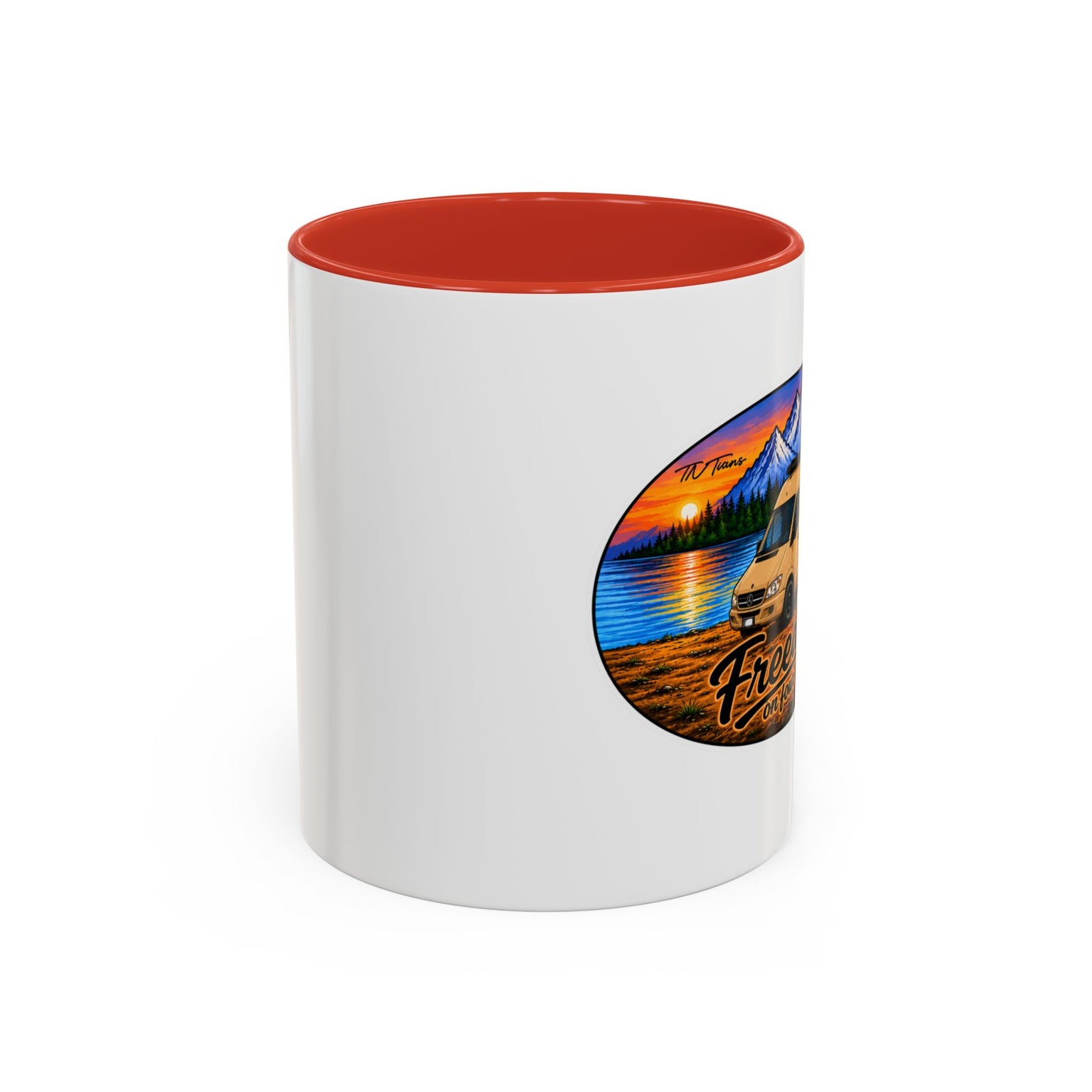 Sprinter T1N Freedom on Four Wheels Accent Coffee Mug (11, 15oz)