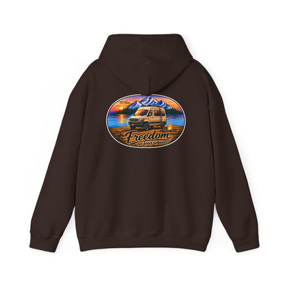 Mercedes Sprinter Merchandise Freedom on Four Wheels Unisex Heavy Blend™ Hooded Sweatshirt