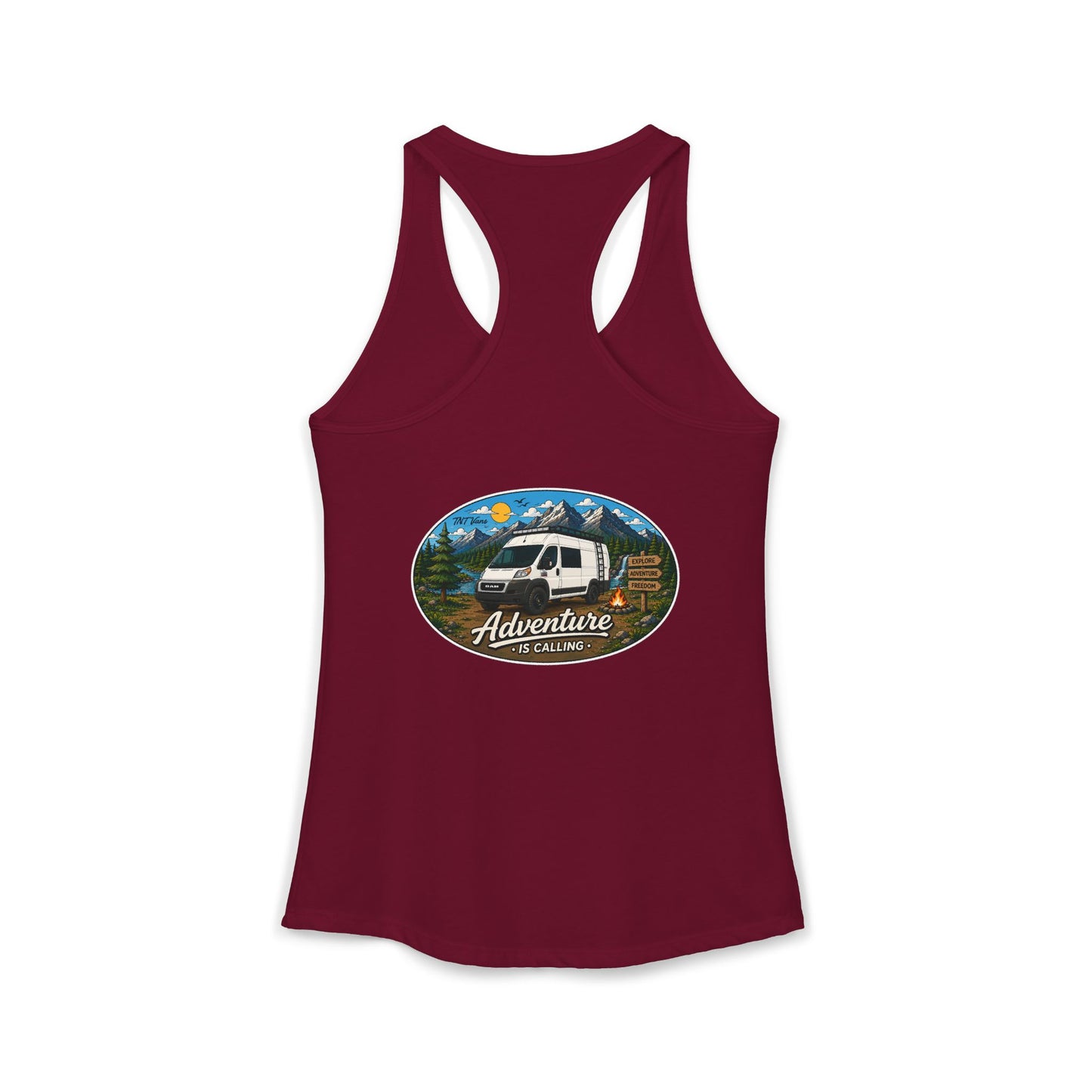 Ram ProMaster Merchandise Adventure is Calling Women's Ideal Racerback Tank