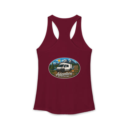 Ram ProMaster Merchandise Adventure is Calling Women's Ideal Racerback Tank