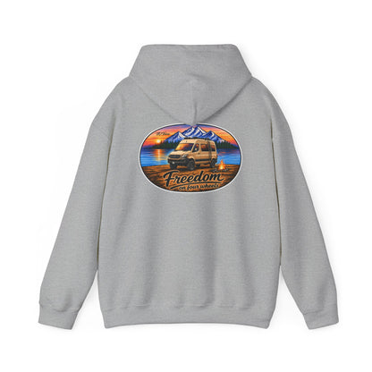 Mercedes Sprinter Merchandise Freedom on Four Wheels Unisex Heavy Blend™ Hooded Sweatshirt